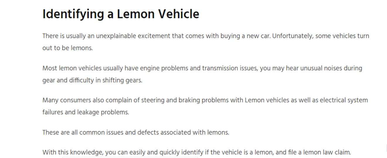 Website copy based on outlines